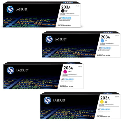 HP 203A Toner Cartridge Multipack (B/C/M/Y), HP Laser Jet Pro MFP M281fdw toner CF540A